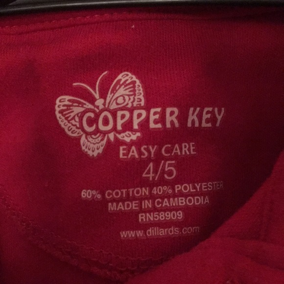 Copper key polo - Picture 3 of 3